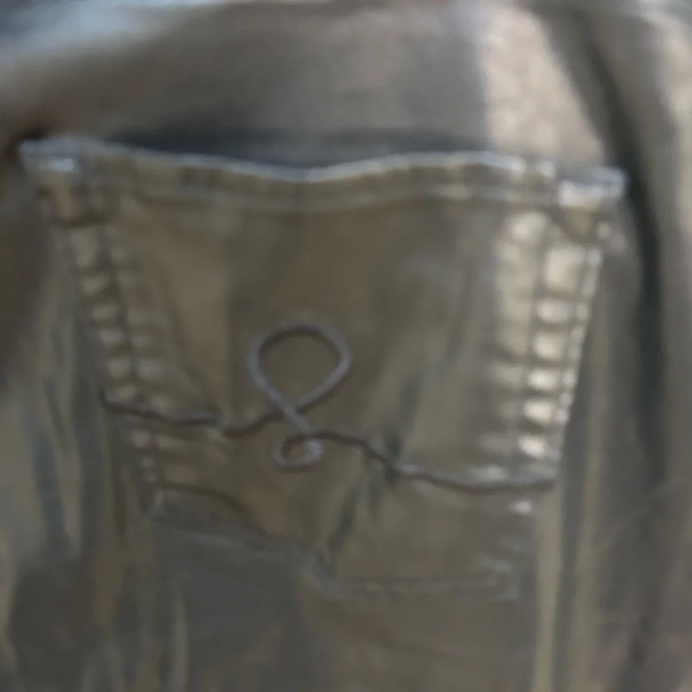 Lilly Pulitzer size 14 Black Faux Leather Pants - Picture 3 of 4
